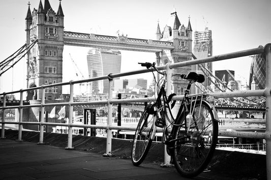 Bicycle by the Thames