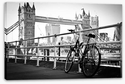 Bicycle by the Thames