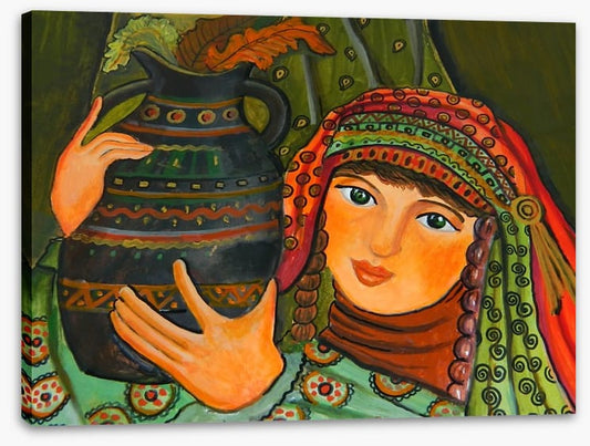 Girl with a jug