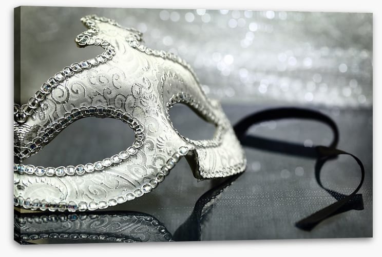 Vintage carnival mask