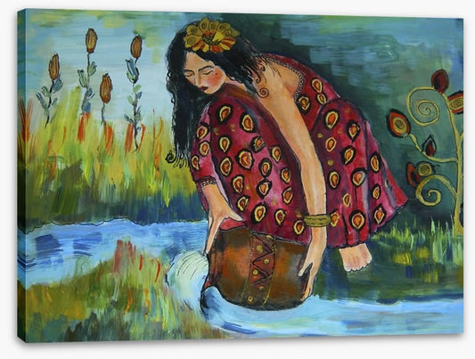Girl by the river