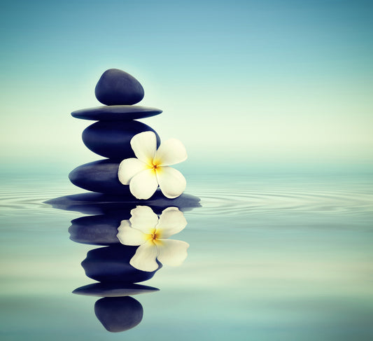Petals and pebbles