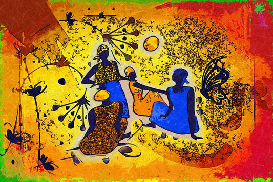 Masai campfire