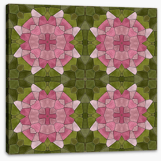 Rose garden mosaic