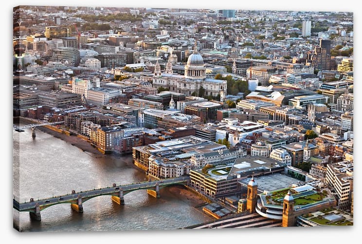 London rooftops