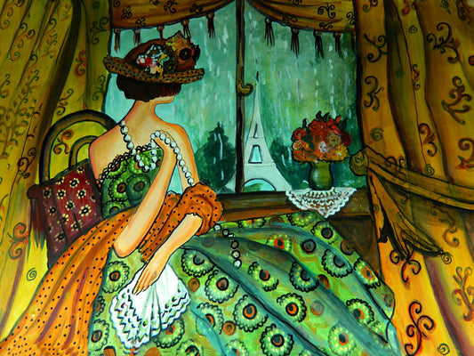 The girl with pearls