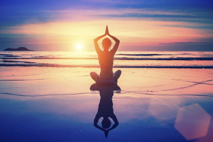Sunset meditation