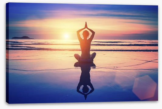 Sunset meditation