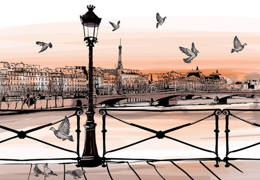 Sunset over the Seine