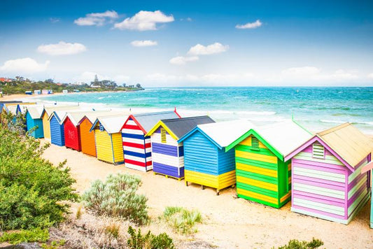 Brighton beach bathing houses