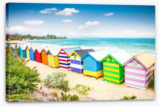 Brighton beach bathing houses