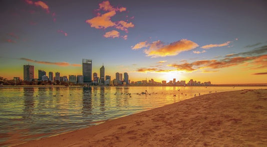 Golden Perth sunrise