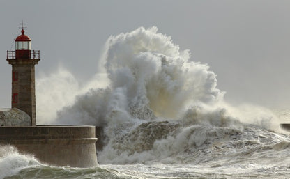 Lighthouse in the storm