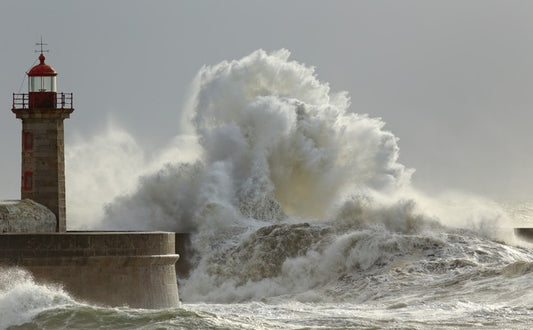 Lighthouse in the storm