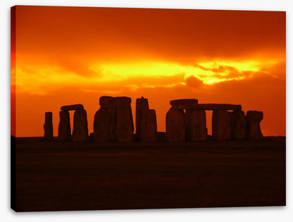 Stonehenge silhouettes