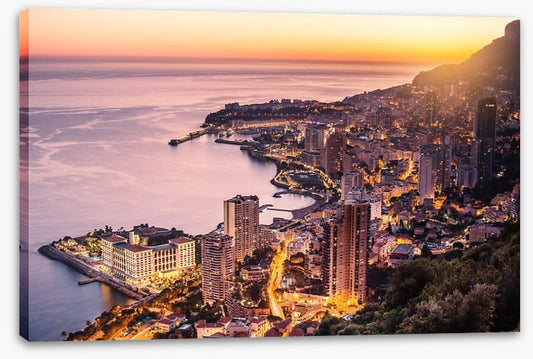 Monte Carlo sunset