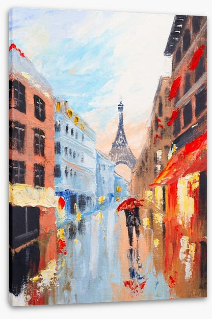 Paris in the rain