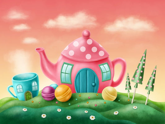 Candyland teapot