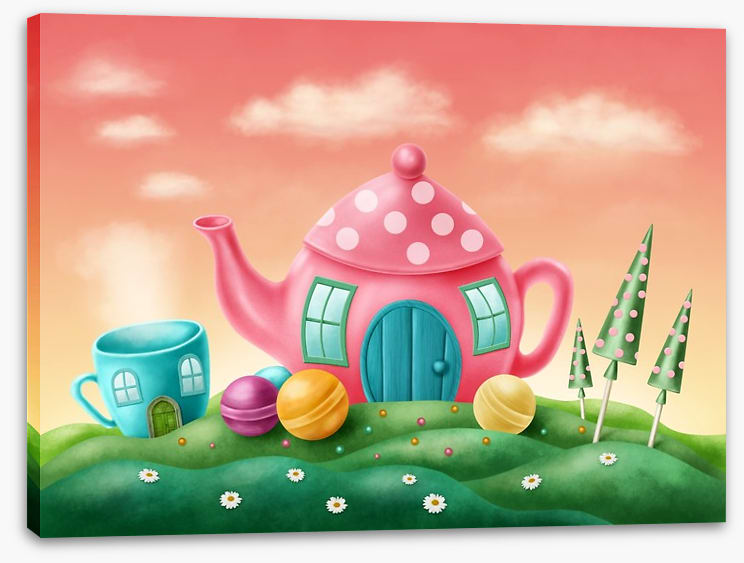 Candyland teapot