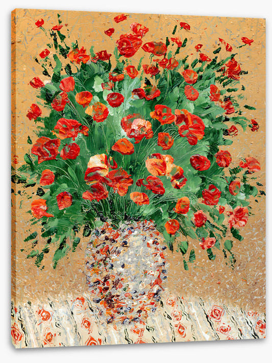 Scarlet carnations
