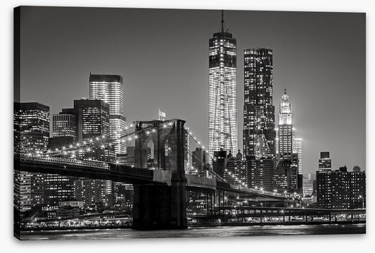 New York by night