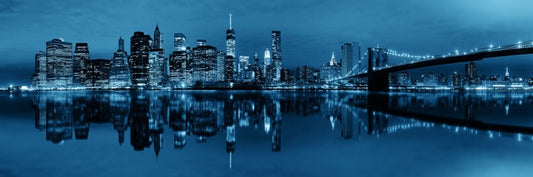Downtown blues panorama