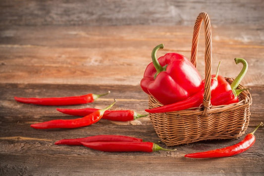 Red chilli peppers