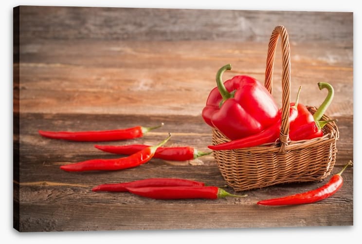 Red chilli peppers