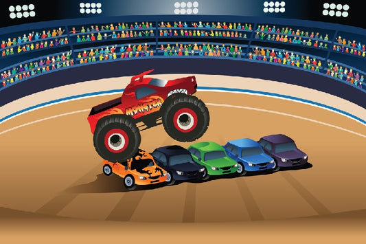 Monster truck jump