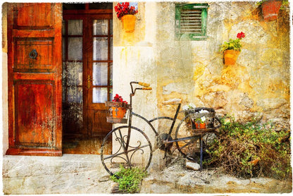 Charming street in Valdemossa village