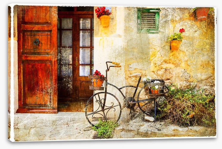 Charming street in Valdemossa village