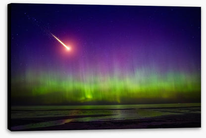 The aurora comet