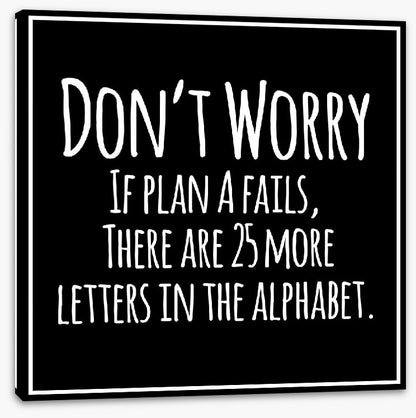 Plenty more letters
