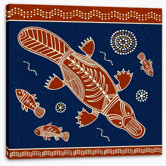 Platypus and fish