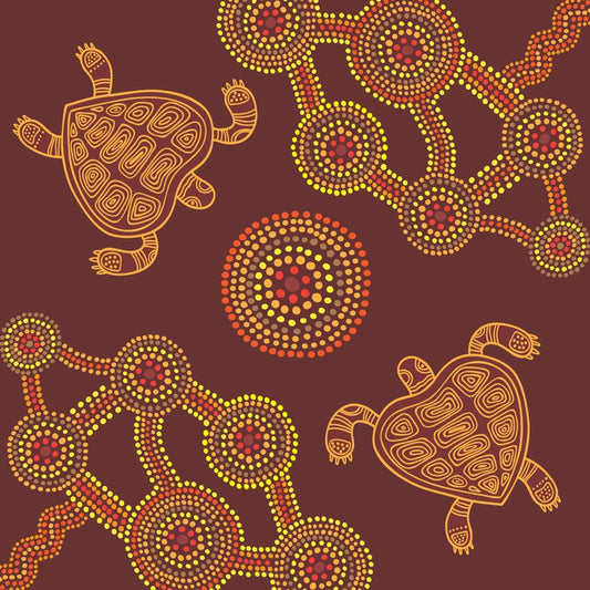 Swimming turtles