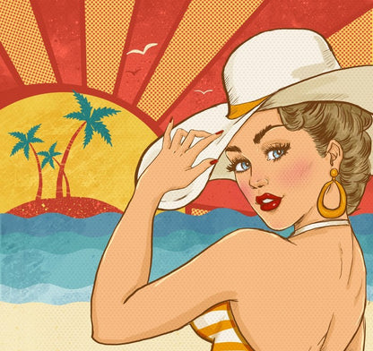 Girl on the beach