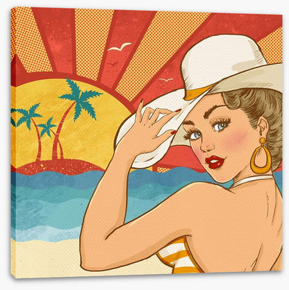 Girl on the beach