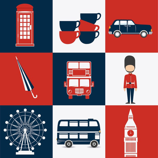 Iconic London pop art