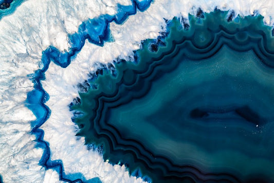 Blue agate