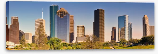 Houston heights panorama