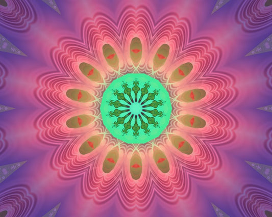 Good vibes mandala