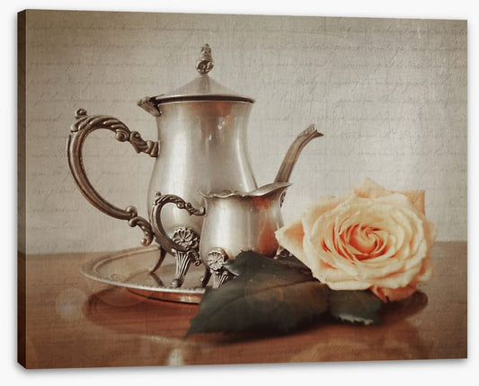 Peach rose tea