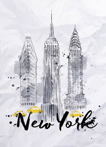 New York skyscrapers