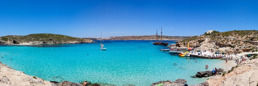 Blue Lagoon in Comino, Malta