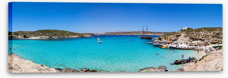 Blue Lagoon in Comino, Malta