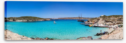 Blue Lagoon in Comino, Malta