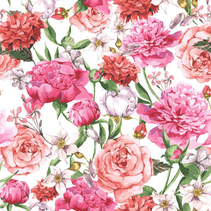 Peonies and Roses