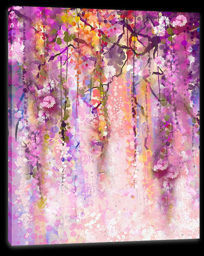 Cascading wisteria