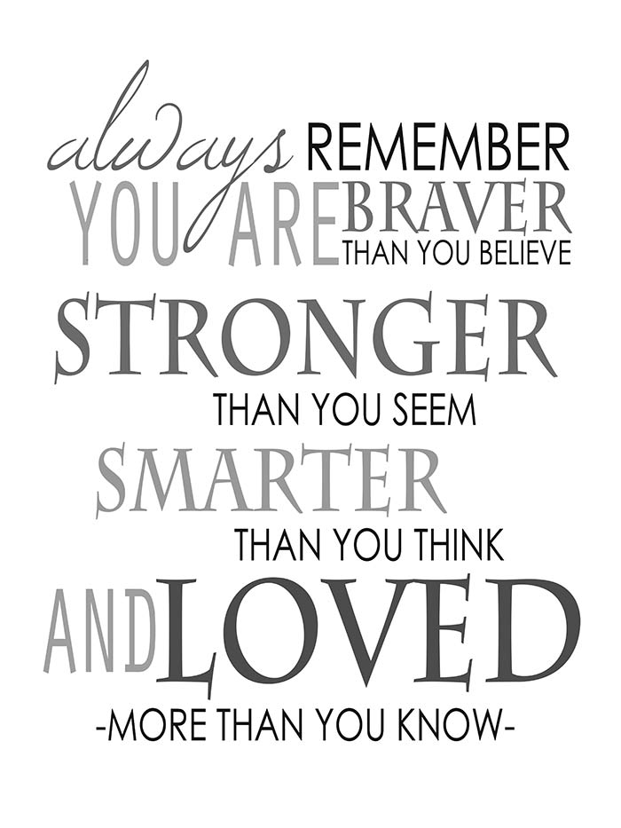 Always remember