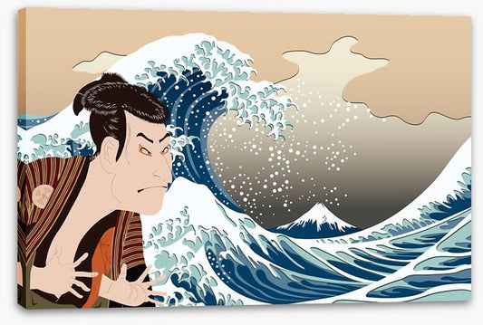 Edobei and the wave